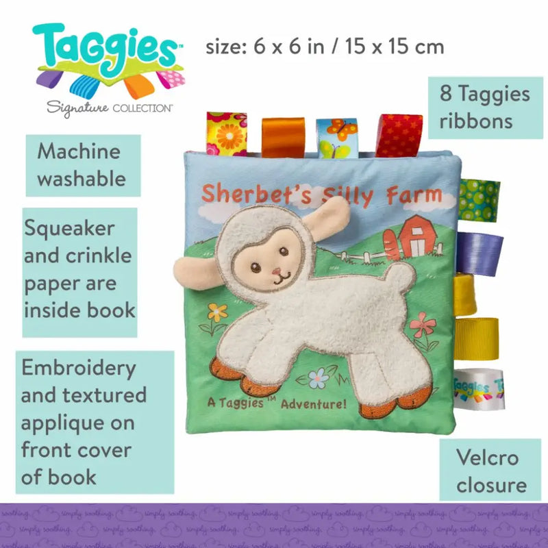 Mary Meyer Taggies Soft Book - Asst. Designs - Baby