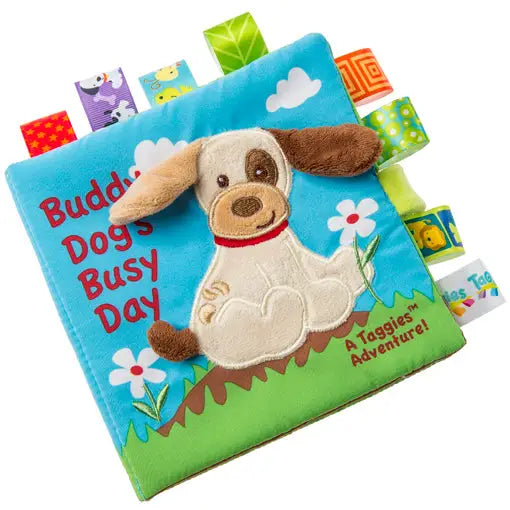 Mary Meyer Taggies Soft Book - Asst. Designs - Buddy Dog