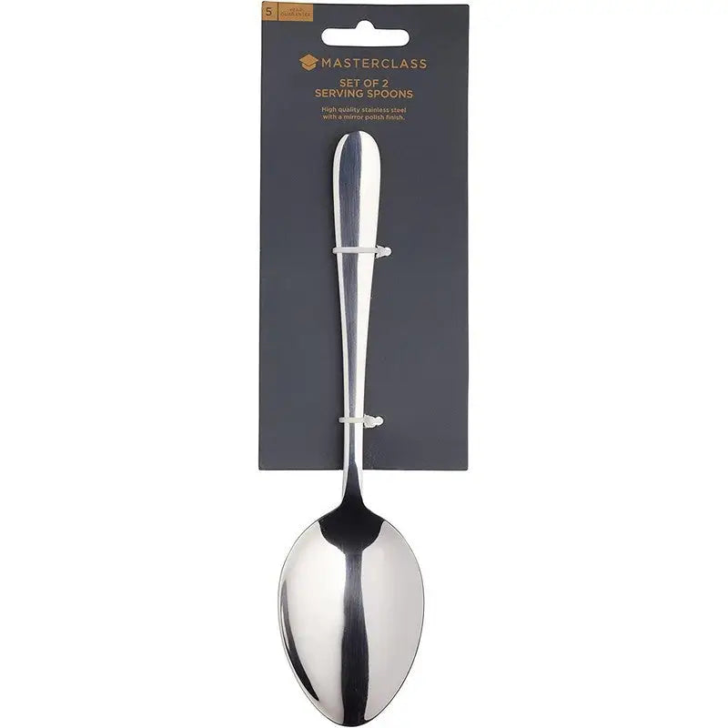 Masterclass Serving Spoons - 2 Pack - Kitchenware