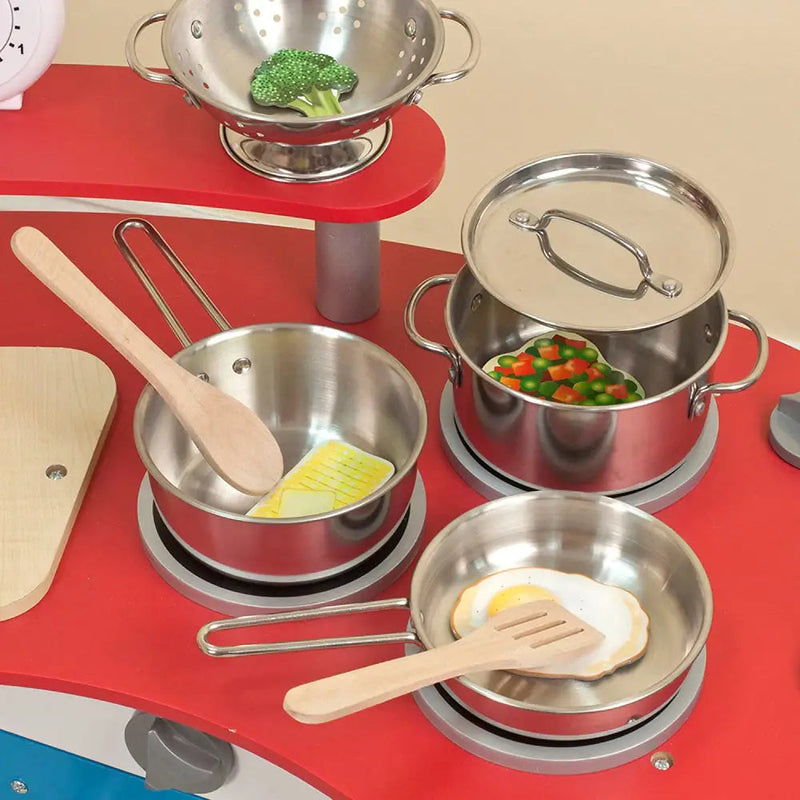 Melissa & Doug Pots & Pans Cooking Play Set - Toys