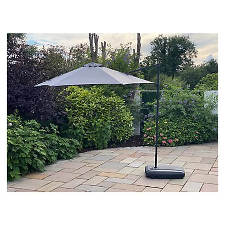 Mercer 2.7m Cantilever Parasol With Water Filled Base