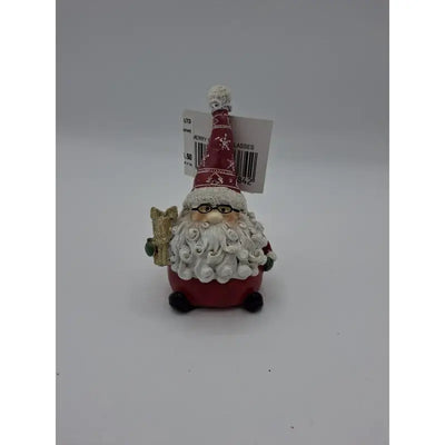 Merry Santa With Glasses Decoration - Christmas