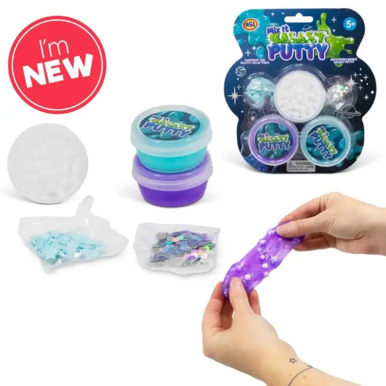 Mix Em Goo Slime - Galaxy & Pink Available Toy