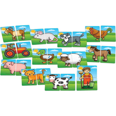 Orchard Toys Farmyard Heads and Tails Game - Puzzles