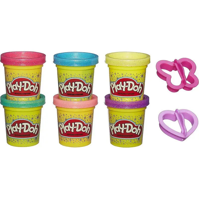 Play-Doh Sparkle Compound 6 Pack - Play-Doh