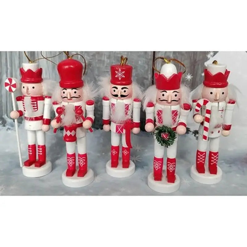 Premier 12cm Christmas Nutcracker In Red & White Dressing