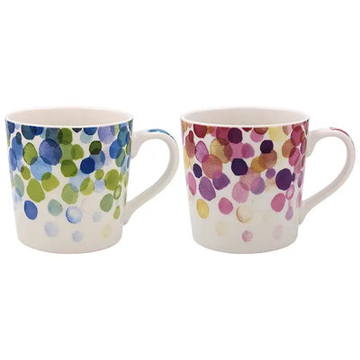 Pretty Swirl Dots Mug - Mug