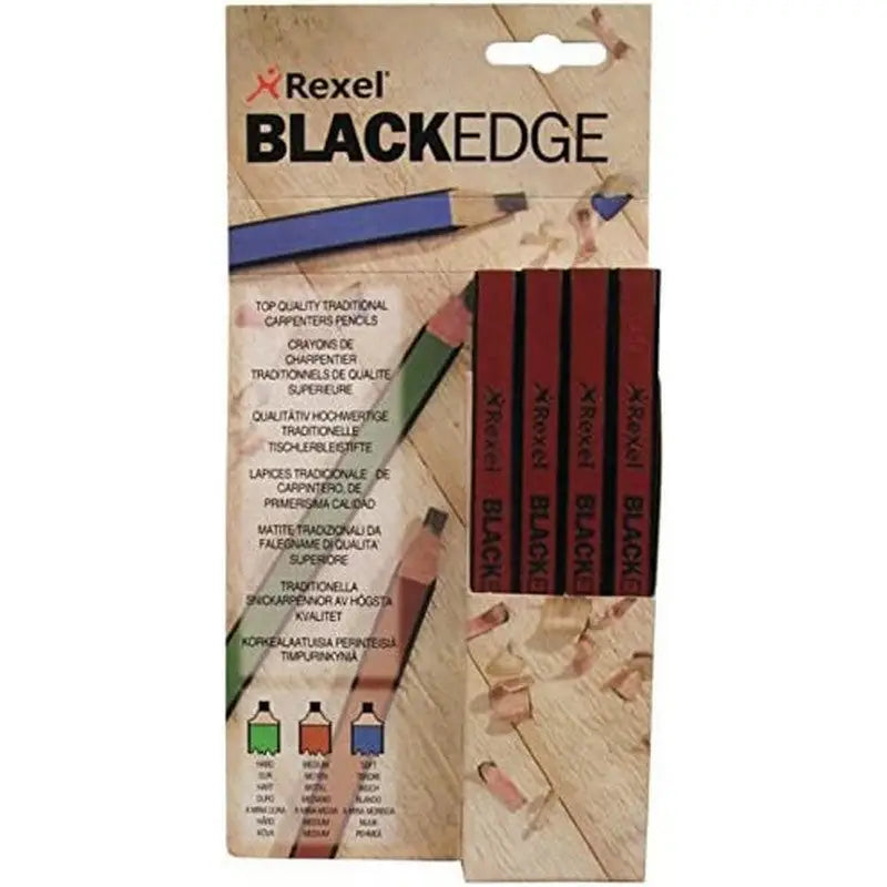 Rexel Blackedge Carpenters Pencil - Single Item Sent