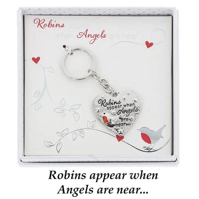 Robins Appear Message Keyring - Key Ring