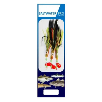 Dennett Saltwater Pro Multicolour Muppets 3 Hook Rigs