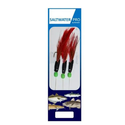 Saltwater Pro By Dennett Hokkai Black Head White Eyed Red