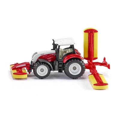 Siku 1:87 Steyr W Pottinger Mower Combination 1672 - Toys