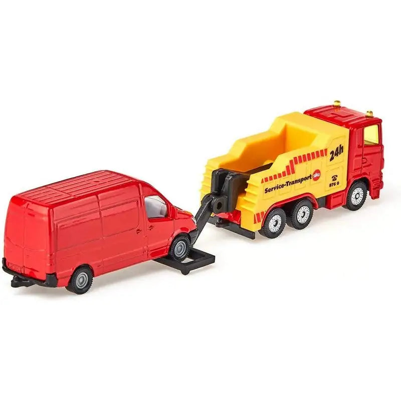 Siku Breakdown Truck With Van Toy 1:87 Scale - Toys