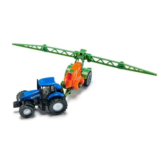 SIKU SMALL NEW HOLLAND TRACTOR WITH CROP SPRAYER - Toys &