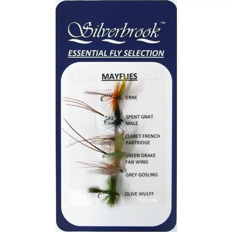 Silverbrook Essential Fly Selection - Various Patterns