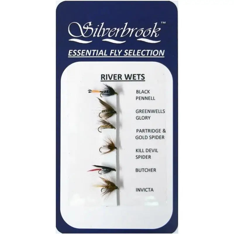 Silverbrook Essential Fly Selection - Various Patterns