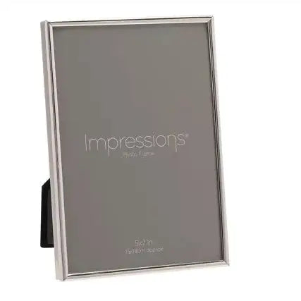 Silverplated Photo Frame Oblong Thin - Various Sizes