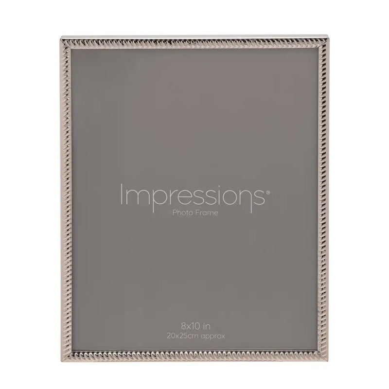 Silverplated Twist Photo Frame - Various Sizes