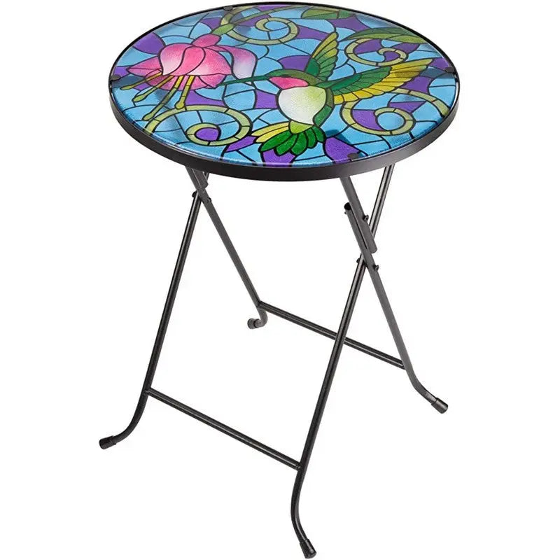 Smart Garden Hummingbird Glass Table - Outdoor Living