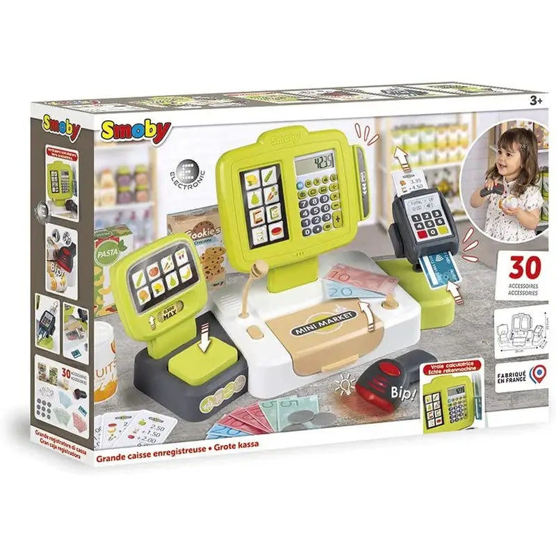 Smoby Large Mini Market Cashier - Toys & Games