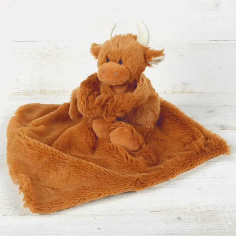 Soother / Comforter - 29cm - Highland Cow Sheep & Bunny