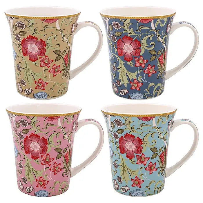 Standen Box Mug Set of 4 - Giftware