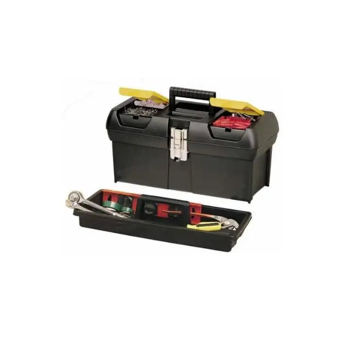 Stanley Metal Latch Tool Box Yellow & Black 32cm / 12.5” -