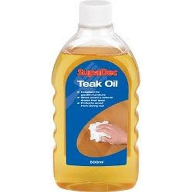 SupaDec Teak Oil 500ml - DIY Tools & Hardware