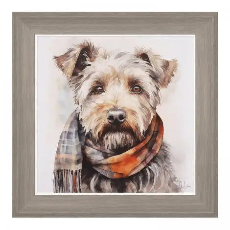 Teddy The Dog Picture 38x38x3cm - Picture