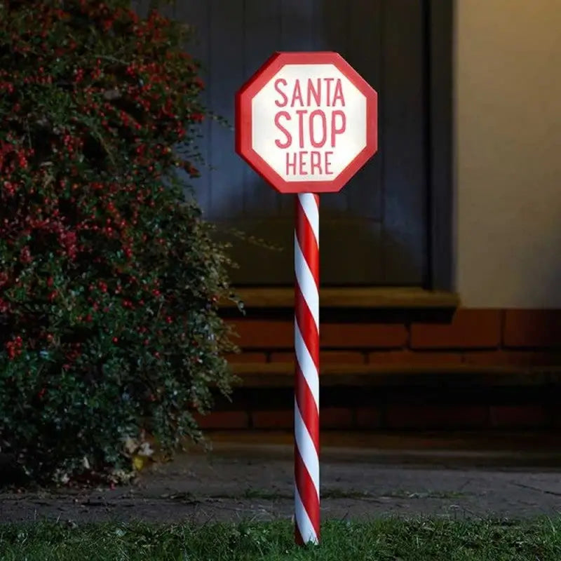 Three Kings Santa Stop Here Sign - 55cm - Christmas