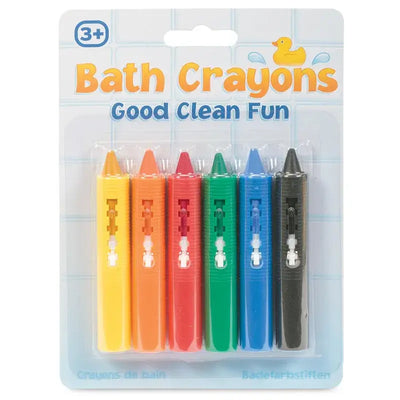 Tobar Bath Crayons - Assorted Colours 6 Pack - Toys