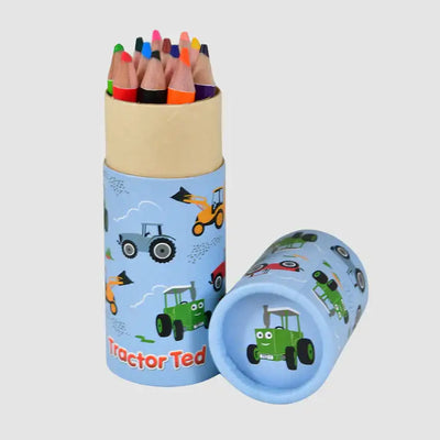 Tractor Ted Colouring Pencil Tube - Pencils