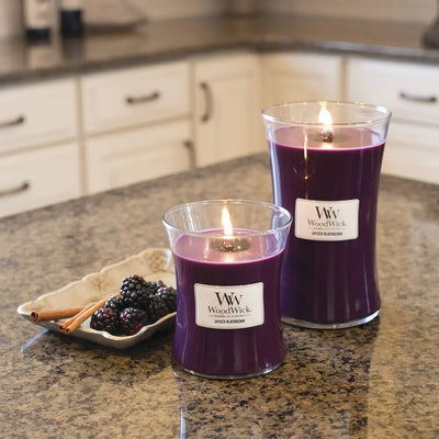 Woodwick Spiced Blackberry Candle - Assorted Sizes