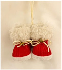 Red Booties Hanger 7cm