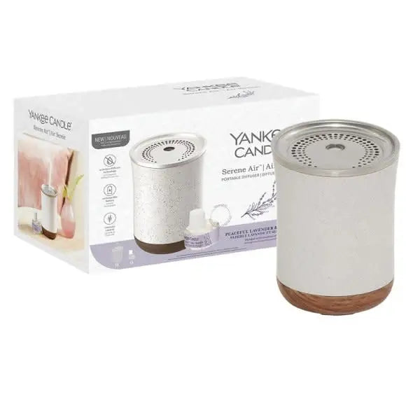 Yankee Candle Serene Air Diffuser & Refill - Various Scents