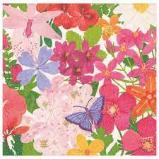 Caspari Napkin - Halsted Floral (20 Pack)