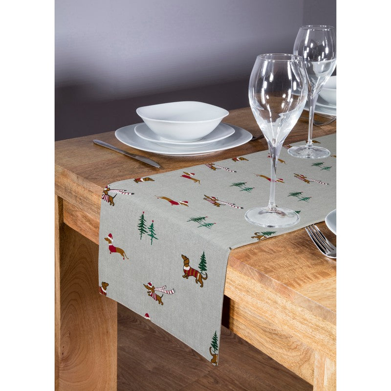 Premier Christmas Dog Table Runner 2m