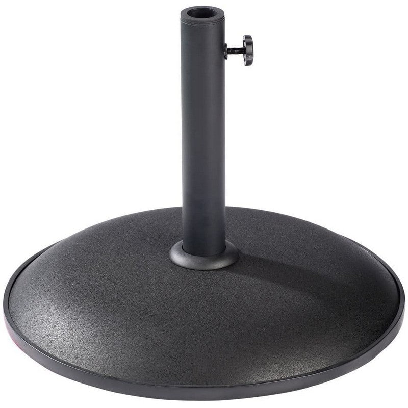 Mercer Black Concrete Parasol Base - 15Kg